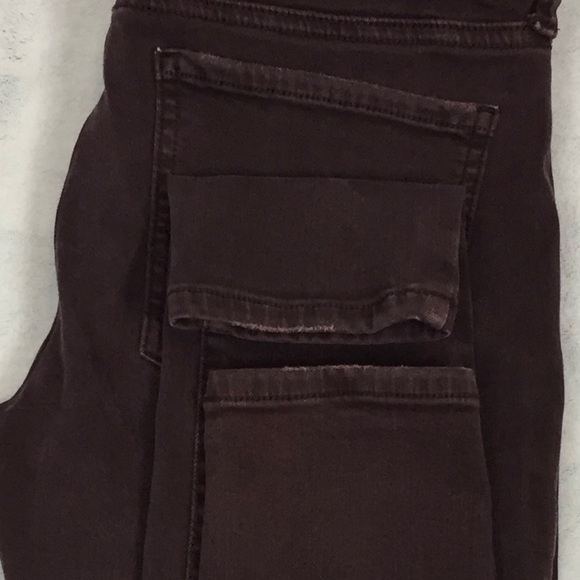 American Eagle Purple Jeggings Size 4 Short Super Stretch X - Picture 5 of 11